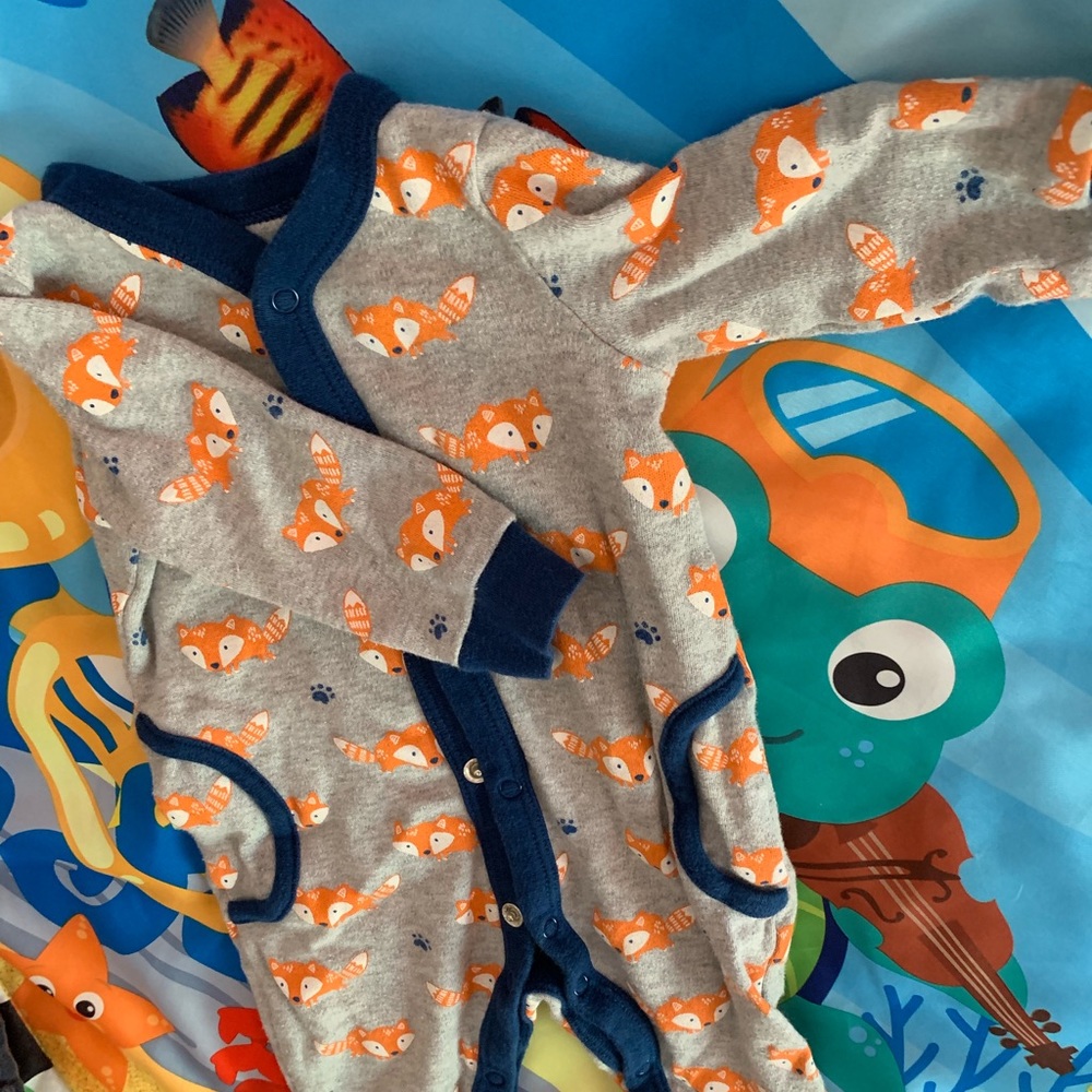 Button up footies